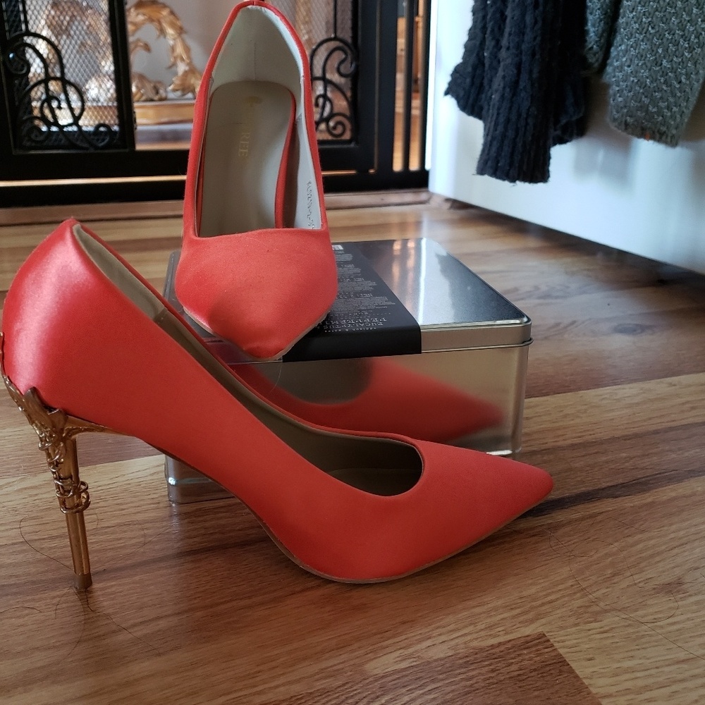 Orange Heels